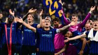 Lautaro Martínez, otra vez campeón con Inter de Milán