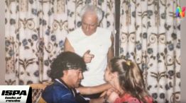 Guillermo Coppola, Diego Maradona y Mavys Álvarez