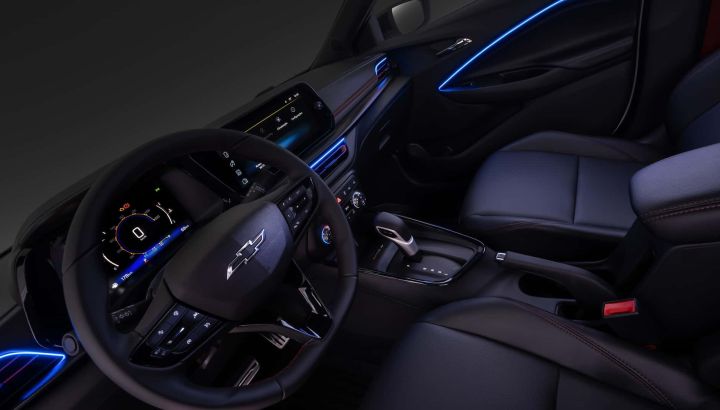 Así es el interior del nuevo Chevrolet Sonic