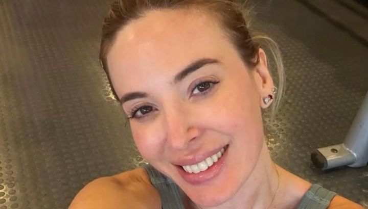 Jesica Cirio mostró su rutina de entrenamiento de embarazada