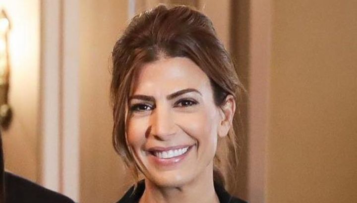 Juliana Awada deslumbró en una escapada a la playa con una bikini estampada y sombrero tendencia