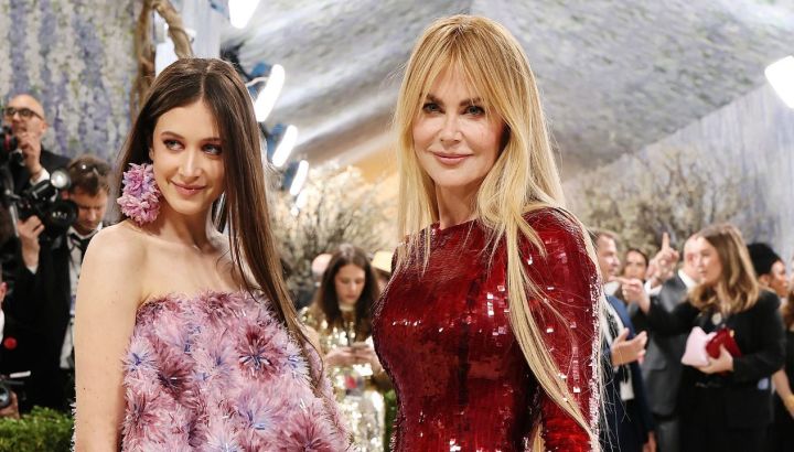 Nicole Kidman y su hija Sunday sorprendieron en la Met Gala: plumas, brillos y un debut que marcó la noche
