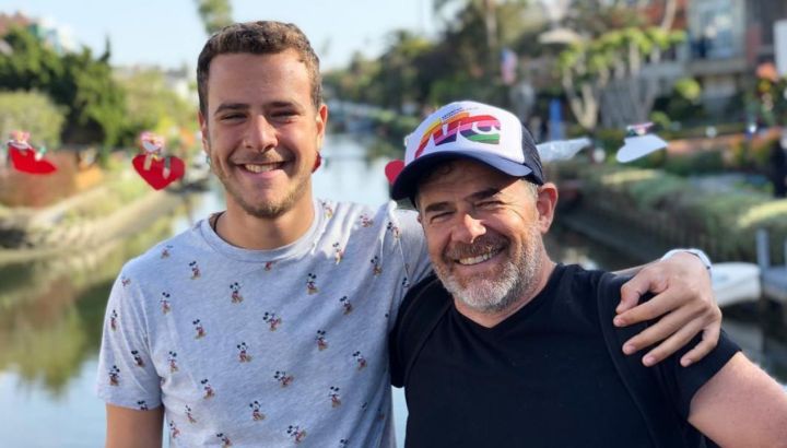 Así es la vida de Tadeo Weich, el "hijo no hippie" de Julián Weich, viviendo en Bariloche