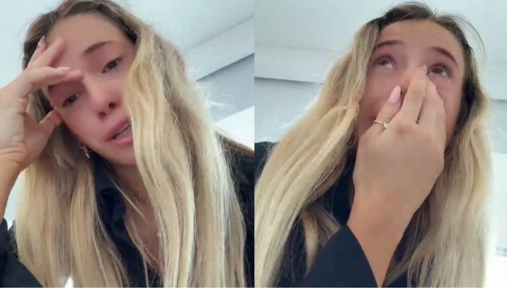 El desconsolado llanto de Zoe Bogach por la muerte de Ámbar, la perra de su ex Manuel Ibero: "Me duele mucho"