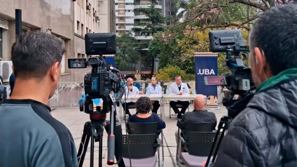 Conferencia de prensa Recortes hospitalarios UBA 05052026