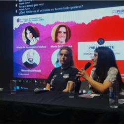 María de los Ángeles Muñoz, speaker en la 50 Feria Internacional del Libro de Buenos Aires | Foto:CONTENT NOTICIAS