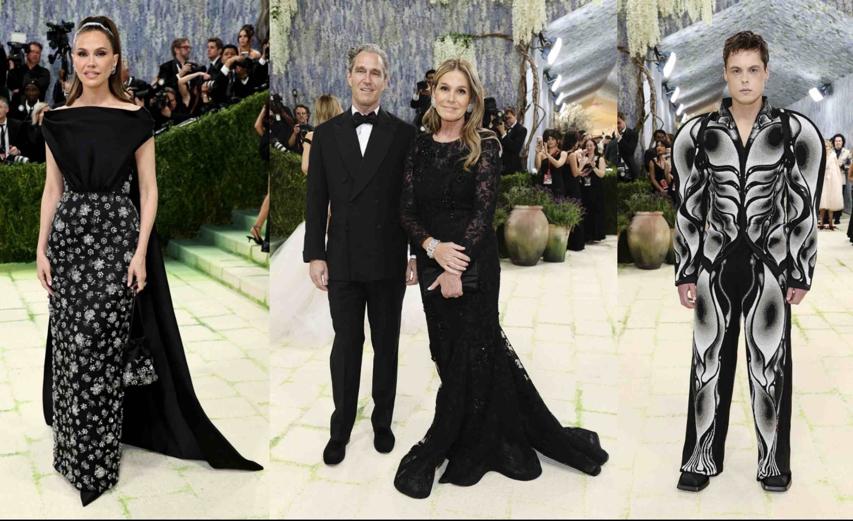 Dasha Zukova Niarchos; Eric Zinterhofer y Aerin Lauder; Gustav Magnar Witzøe, millonario nórdico.