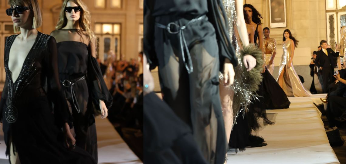 Claudia Arce celebró 40 años en la moda con “Eterna”, una colección que reafirma su universo de alta costura