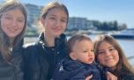Los tiernos mensajes de Sienna, Allegra e Indiana Cubero por el cumpleaños de su hermanito, Luca Cubero