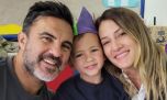 Así fue el cumplea de Luca, el hijo de Fabián Cubero y Mica Viciconte: torta de Mario, con amigos y sin sus hermanos