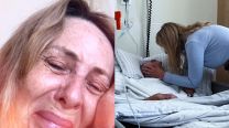 El dolor de Evelyn Von Brocke por la muerte de su padre