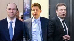 Greg Brockman, Sam Altman, y Elon Musk