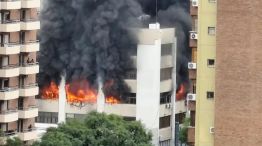Incendio en Apross: imputan a dos jefes de mantenimiento por estrago culposo
