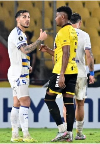 Boca vs. Barcelona, por la Copa Libertadores.