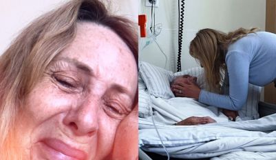 El dolor de Evelyn Von Brocke por la muerte de su padre