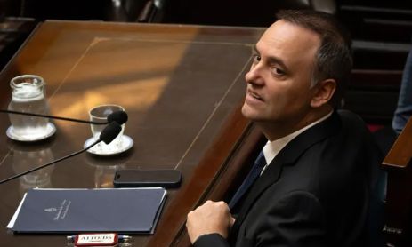 Manuel Adorni en Diputados