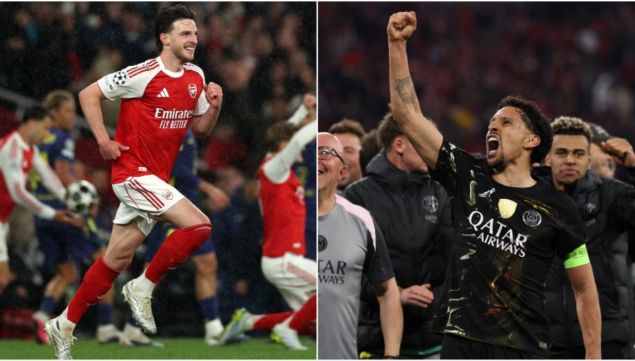 Arsenal vs. PSG