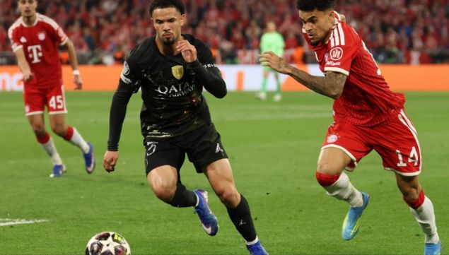 FC Bayern vs PSG en Champions League