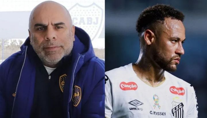 Chicho Serna y Neymar