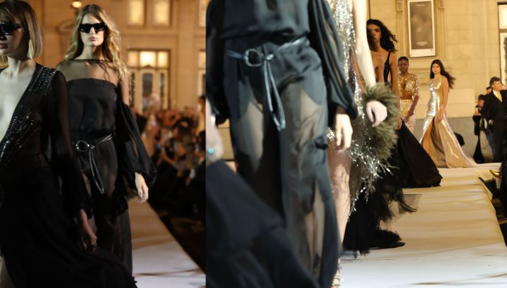 Claudia Arce celebró 40 años en la moda con “Eterna”, una colección que reafirma su universo de alta costura