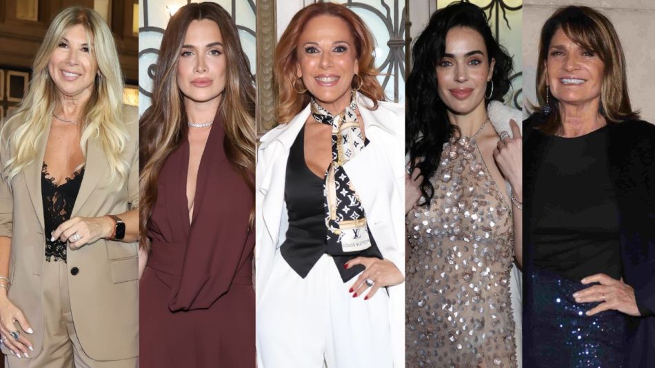 Así fue el espectacular desfile de Claudia Arce por sus 40 años en la moda: en el teatro Colón y lleno de figuras