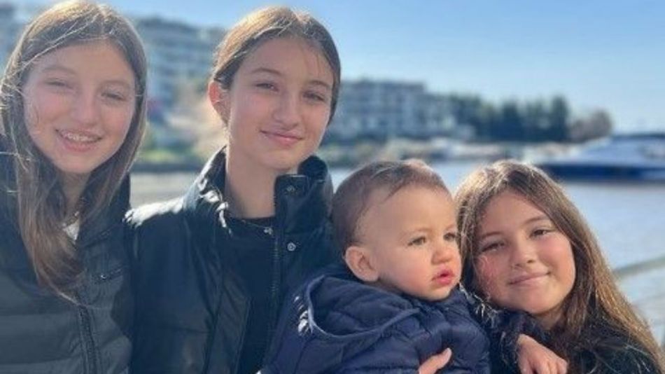 Indiana Cubero, Allegra Cubero, Sienna Cubero, Luca Cubero