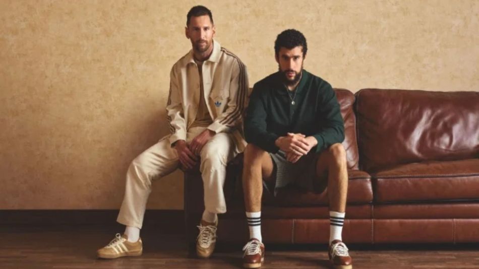 Lionel Messi y Bad Bunny