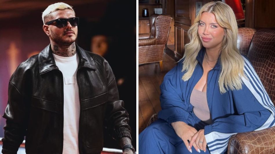 Mauro Icardi y Wanda Nara