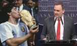 La maldición de Maradona: el día que Adorni quiso ningunear al "Diez"