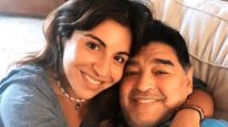 Gianinna Maradona y Diego Maradona