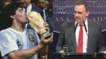 La maldición de Maradona: el día que Adorni quiso ningunear al "Diez"
