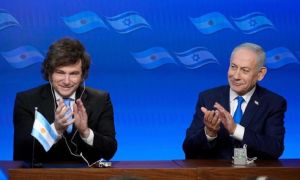 Javier Milei Benjamín Netanyahu