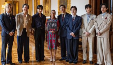 BTS junto a la presidenta de México Claudia Sheinbaum