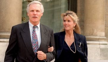 Ted Turner y Jane Fonda