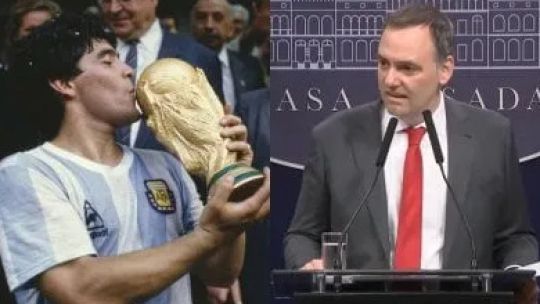 La maldición de Maradona: el día que Adorni quiso ningunear al "Diez"