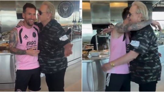 El curioso encuentro entre Lionel Messi y Quico del Chavo del 8