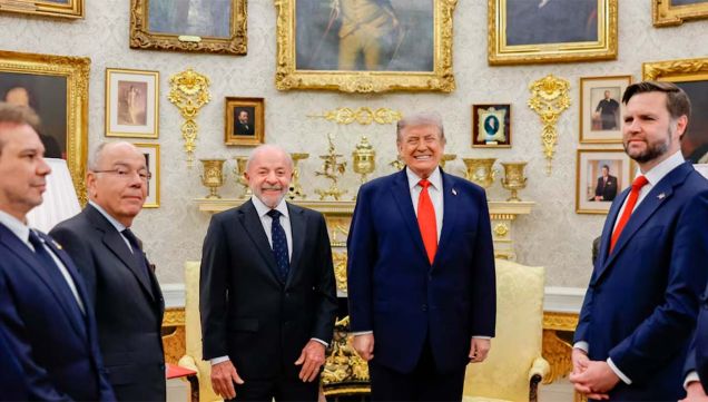 Donald Trump y Lula Da Silva 07052026