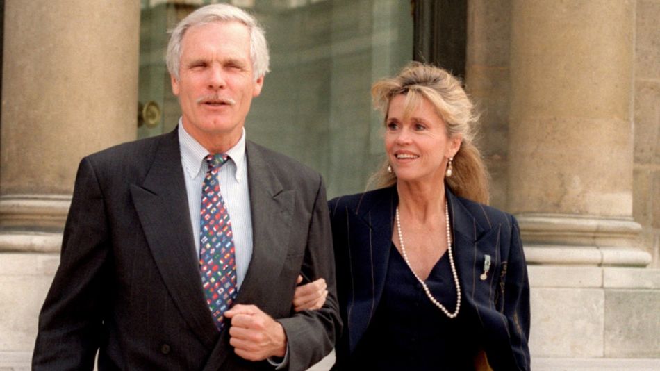 Ted Turner y Jane Fonda