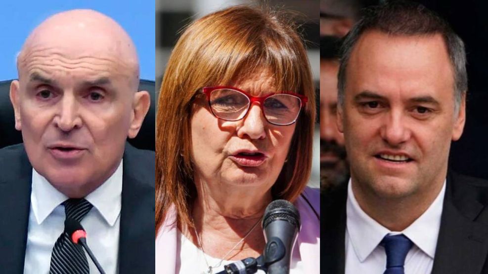 Espert, Bullrich y Adorni