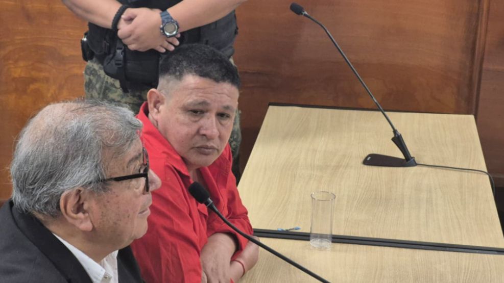 Ramón "Tito" López, minutos antes de la condena