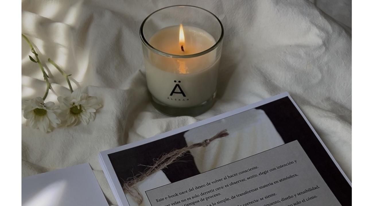 El arte de crear velas: cuando la luz también se diseña