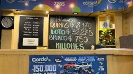 El Gordo de Invierno de Córdoba reparte U$S 150.000 y el premio sale sí o sí el 31 de julio