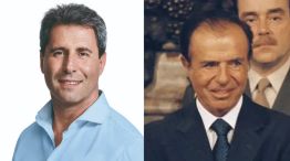 Sergio Mauricio Uñac y Carlos Menem