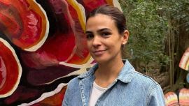 Así es el didáctico y "natural" enorme juego de parque que Agustina Cherri diseñó para sus hijos