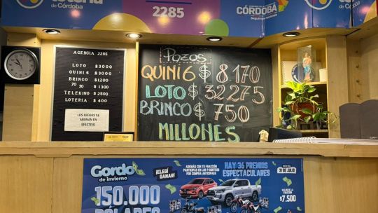 El Gordo de Invierno 2026 de Córdoba pagará US$150 mil “sí o sí”: cuánto cuesta y qué premios se sortean antes