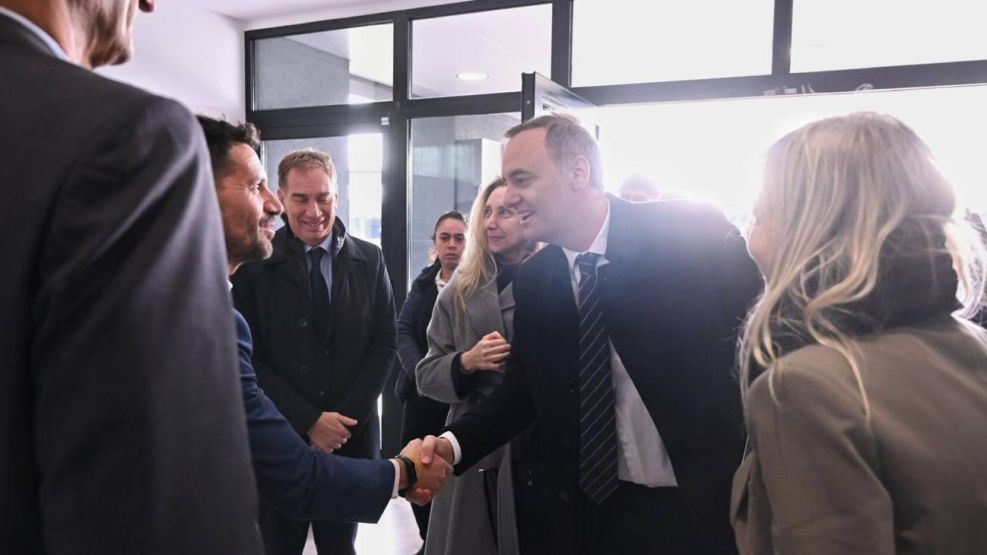  Manuel Adorni en la inauguración de la nueva planta de Mercedes-Benz 08052026