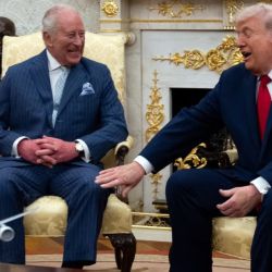 Carlos y Donald Trump | Foto:CEDOC