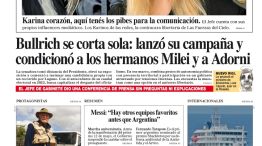 La tapa del Diario PERFIL del sábado 9 de mayo de 2026