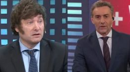 Milei con Majul
