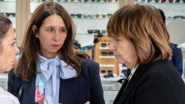 Bullrich comenzó su campaña porteña después de condicionar a Milei y Adorni
